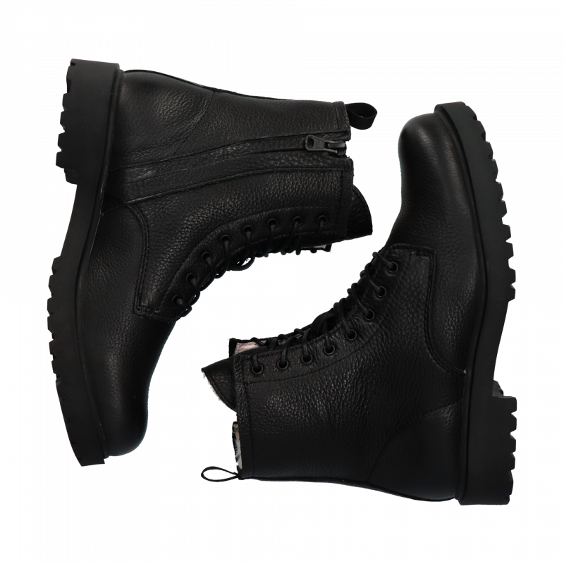 Kajsa - WL02 Black - Lace-ups